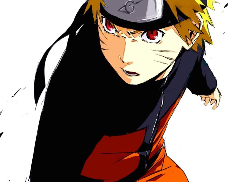 naruto , Shippuden, Red, Eyes, Anime, Uzumaki, Naruto HD Wallpaper Desktop Background