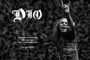 ronnie, James, Dio, Heavy, Metal, Poster, Gd