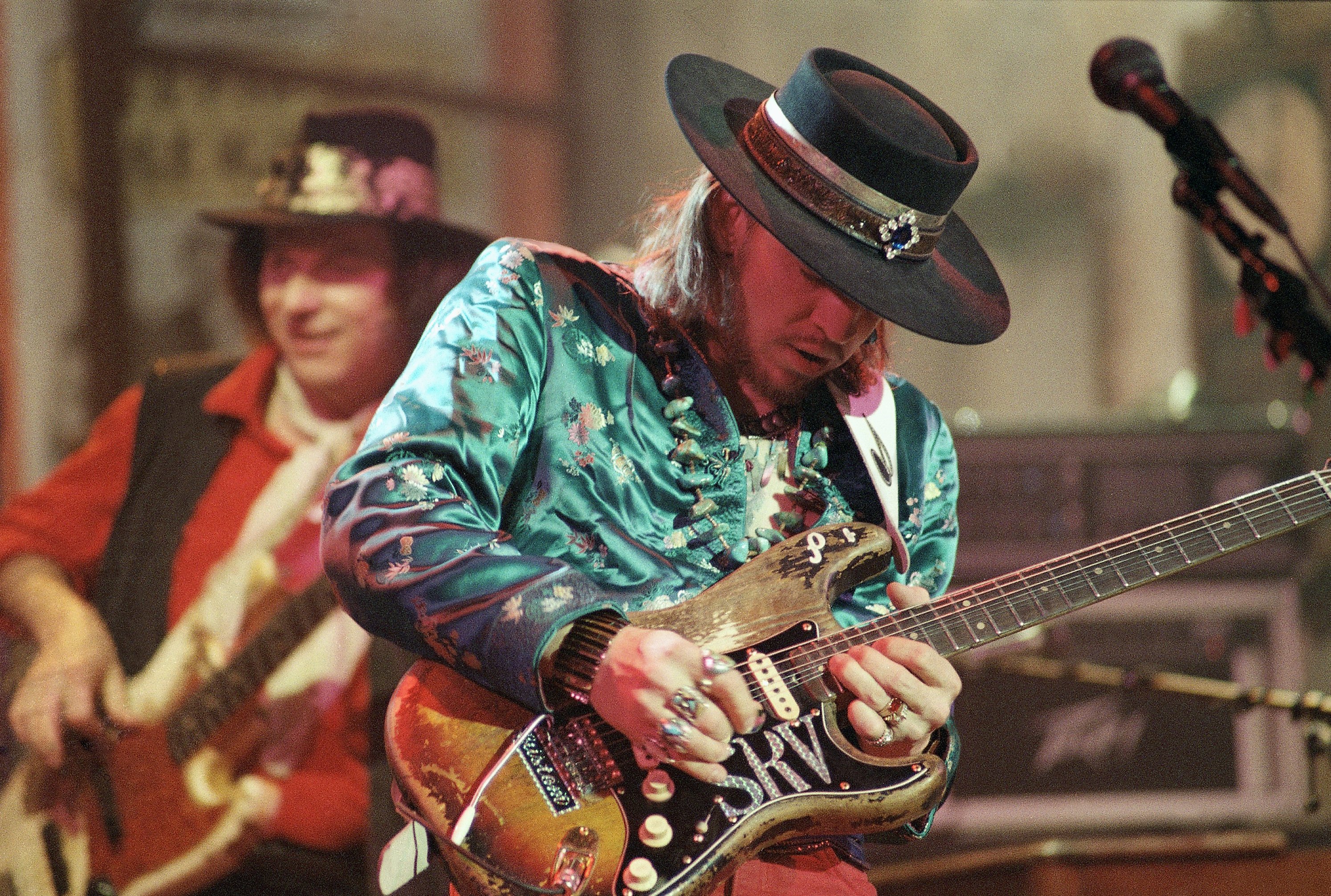stevie, Ray, Vaughan, Blues, Rock, Hard, Classic, Guitar, Concert Wallpaper