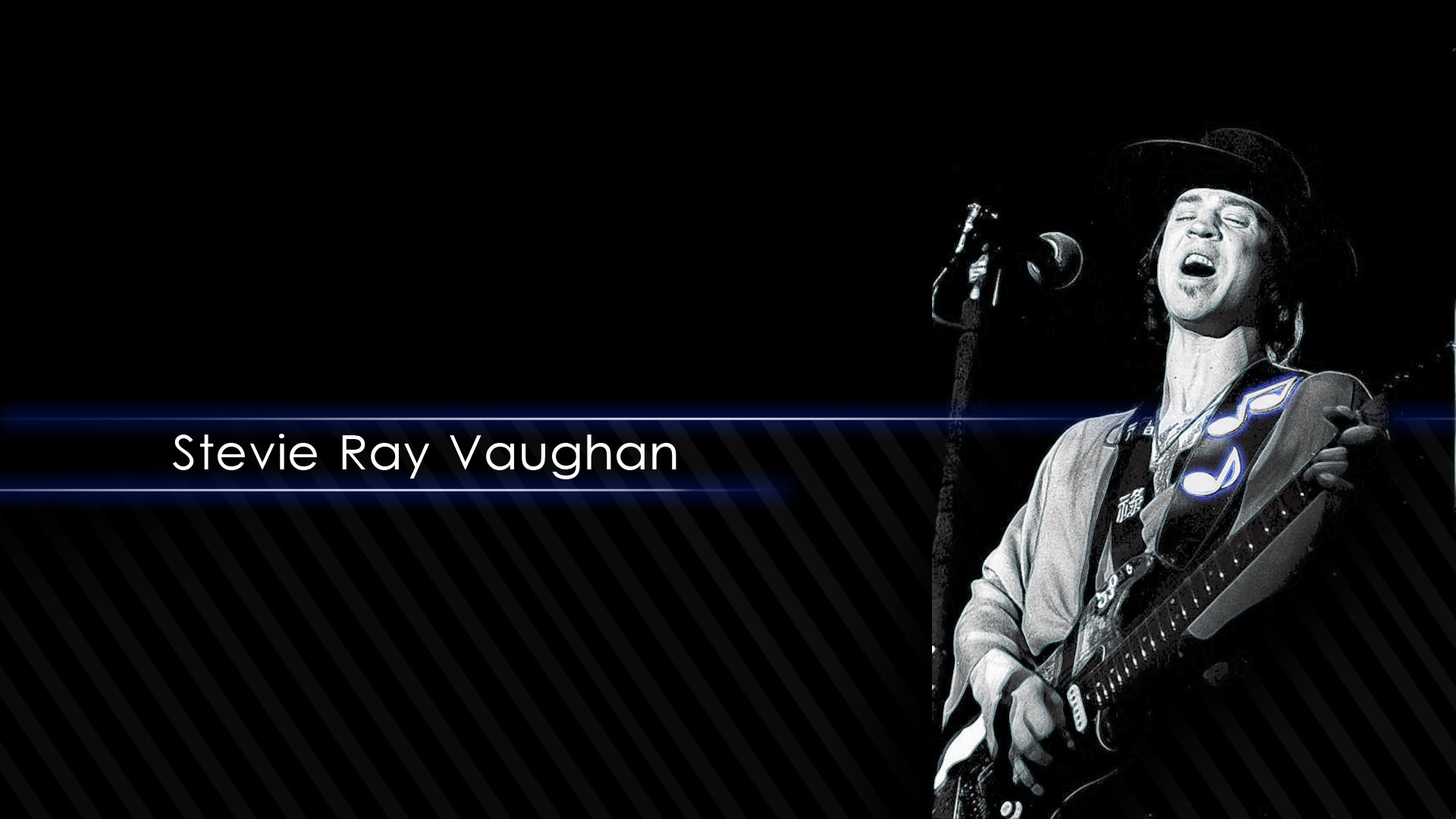 stevie, Ray, Vaughan, Blues, Rock, Hard, Classic, Guitar, Poster Wallpapers HD / ...