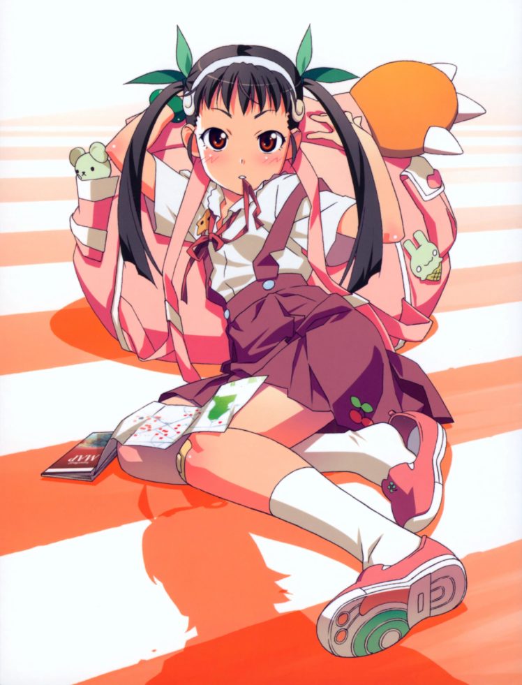bakemonogatari, Hachikuji, Mayoi, Anime, Monogatari, Series HD Wallpaper Desktop Background