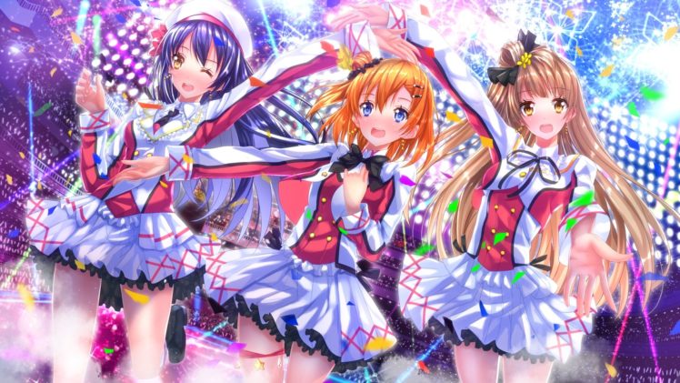 kousaka, Honoka, Love, Live , School, Idol, Project, Minami, Kotori, Sonoda, Umi, Swordsouls HD Wallpaper Desktop Background