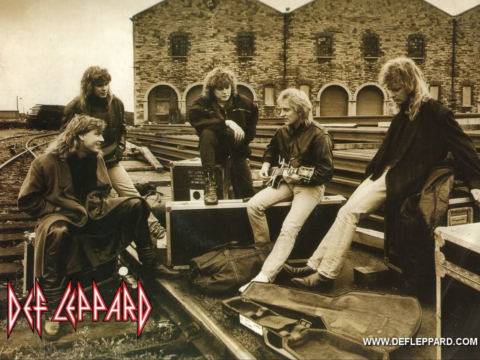 def, Leppard, Hair, Metal, Heavy, Hard, Rock,  9 Wallpaper