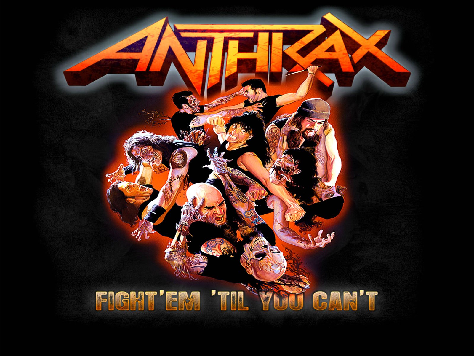 anthrax, Thrash, Metal, Heavy, Groove,  36 Wallpaper
