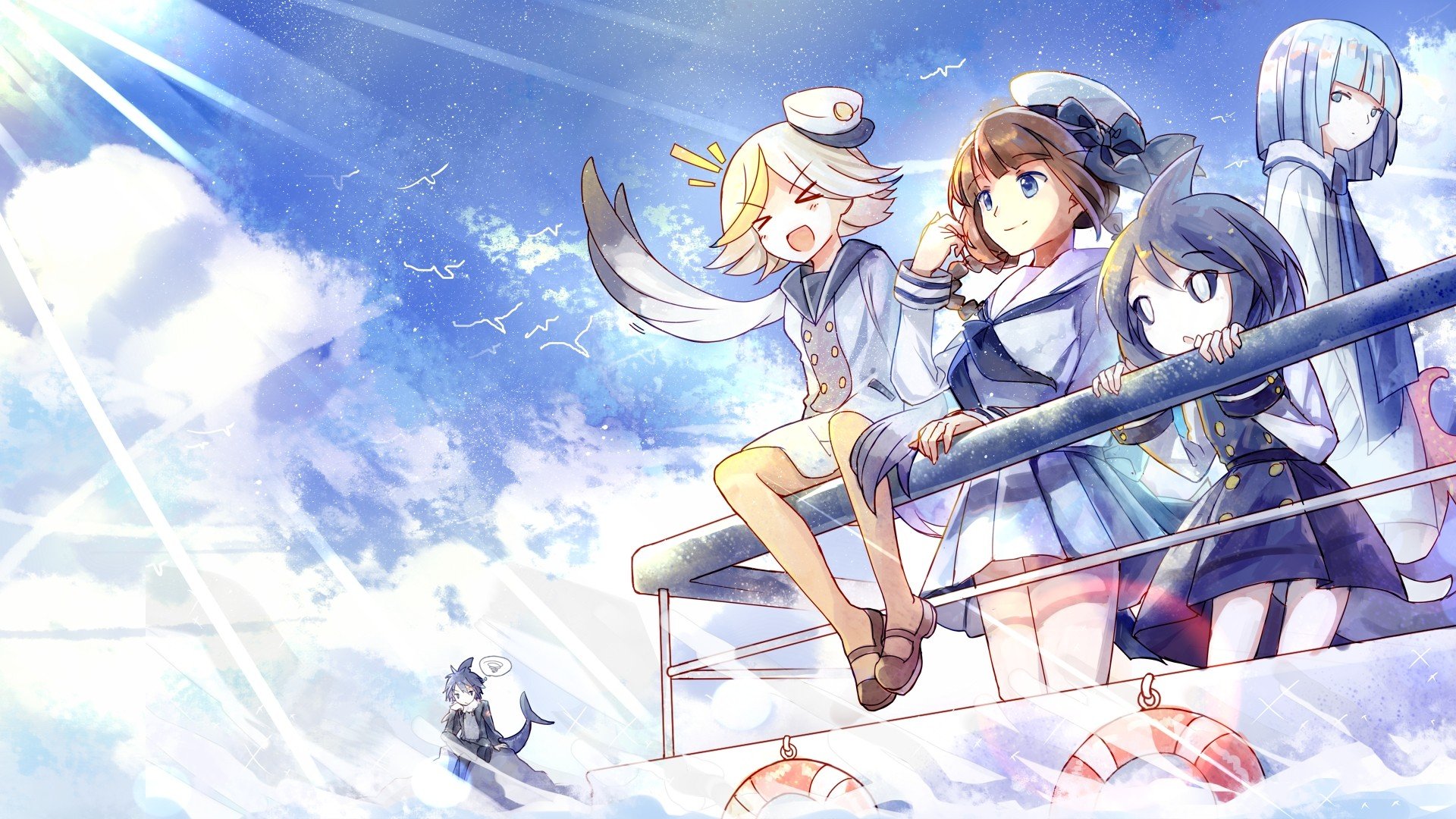 wadanohara, And, The, Great, Blue, Sea Wallpaper