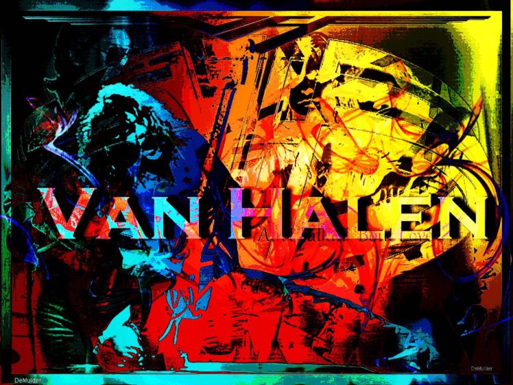 van, Halen, Hard, Rock, Heavy, Metal, Classic, Poster, Psychedelic HD Wallpaper Desktop Background