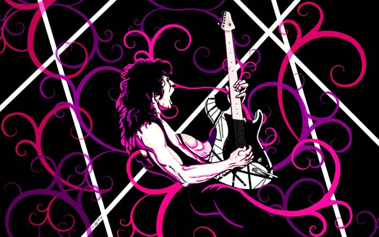 van, Halen, Hard, Rock, Heavy, Metal, Classic, Guitar, Psychedelic HD Wallpaper Desktop Background