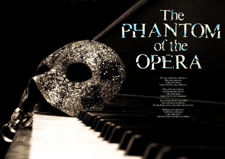 phantom of the opera, Drama, Musical, Romance, Phanton, Opera, Horror HD Wallpaper Desktop Background