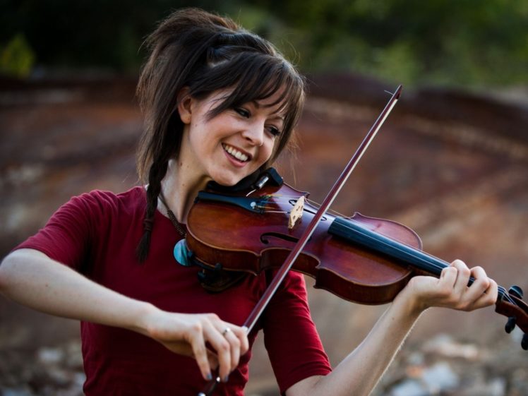 lindsey, Stirling, Violin, Violinist, Electronic, Classical, Crossover, Dubstep,  52 HD Wallpaper Desktop Background