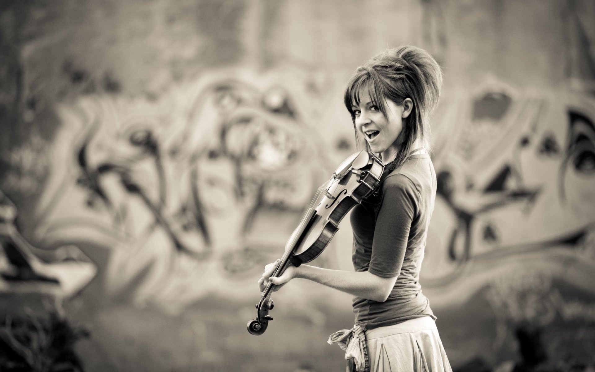 lindsey, Stirling, Violin, Violinist, Electronic, Classical, Crossover, Dubstep,  59 Wallpaper