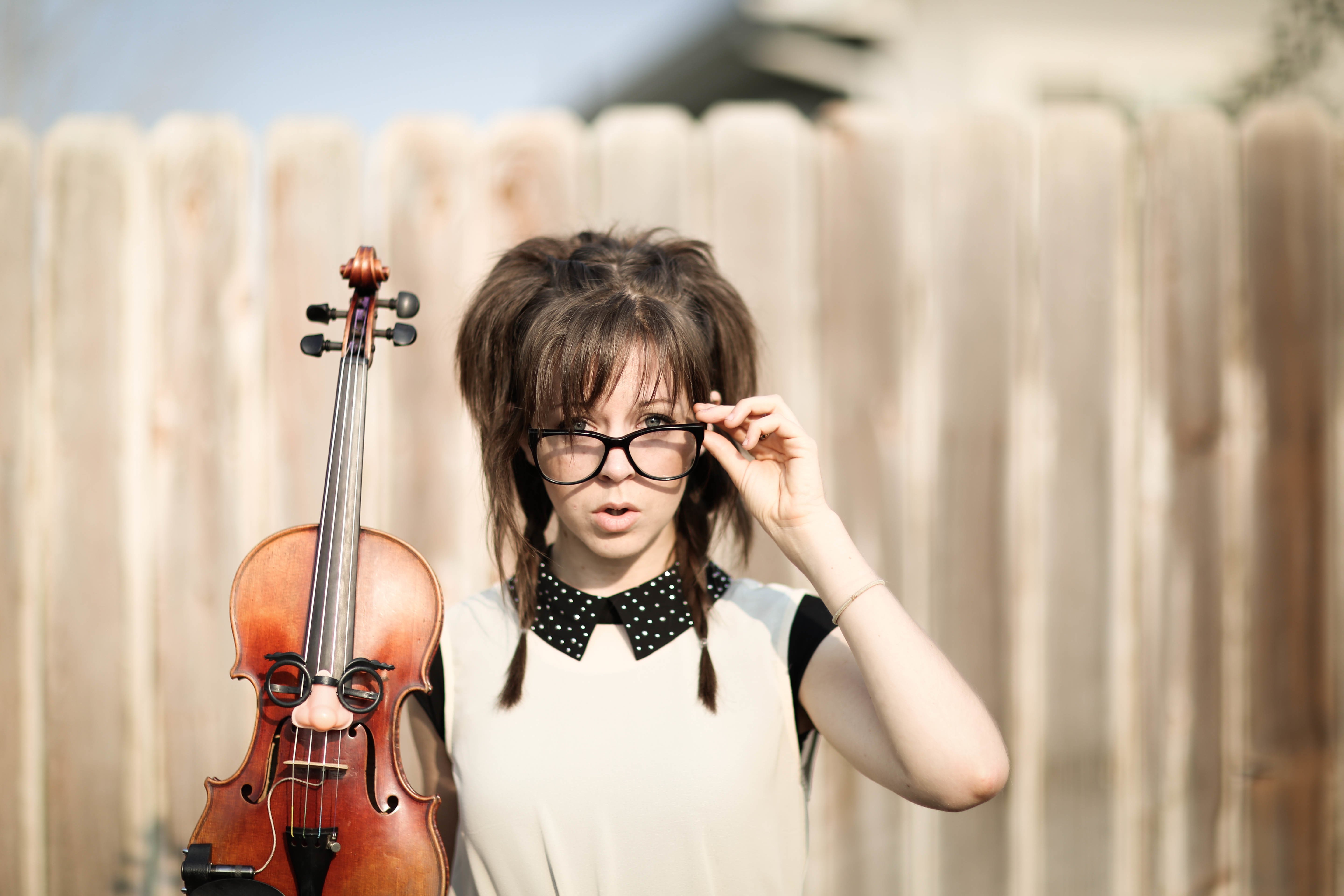 lindsey, Stirling, Violin, Violinist, Electronic, Classical, Crossover, Dubstep Wallpaper