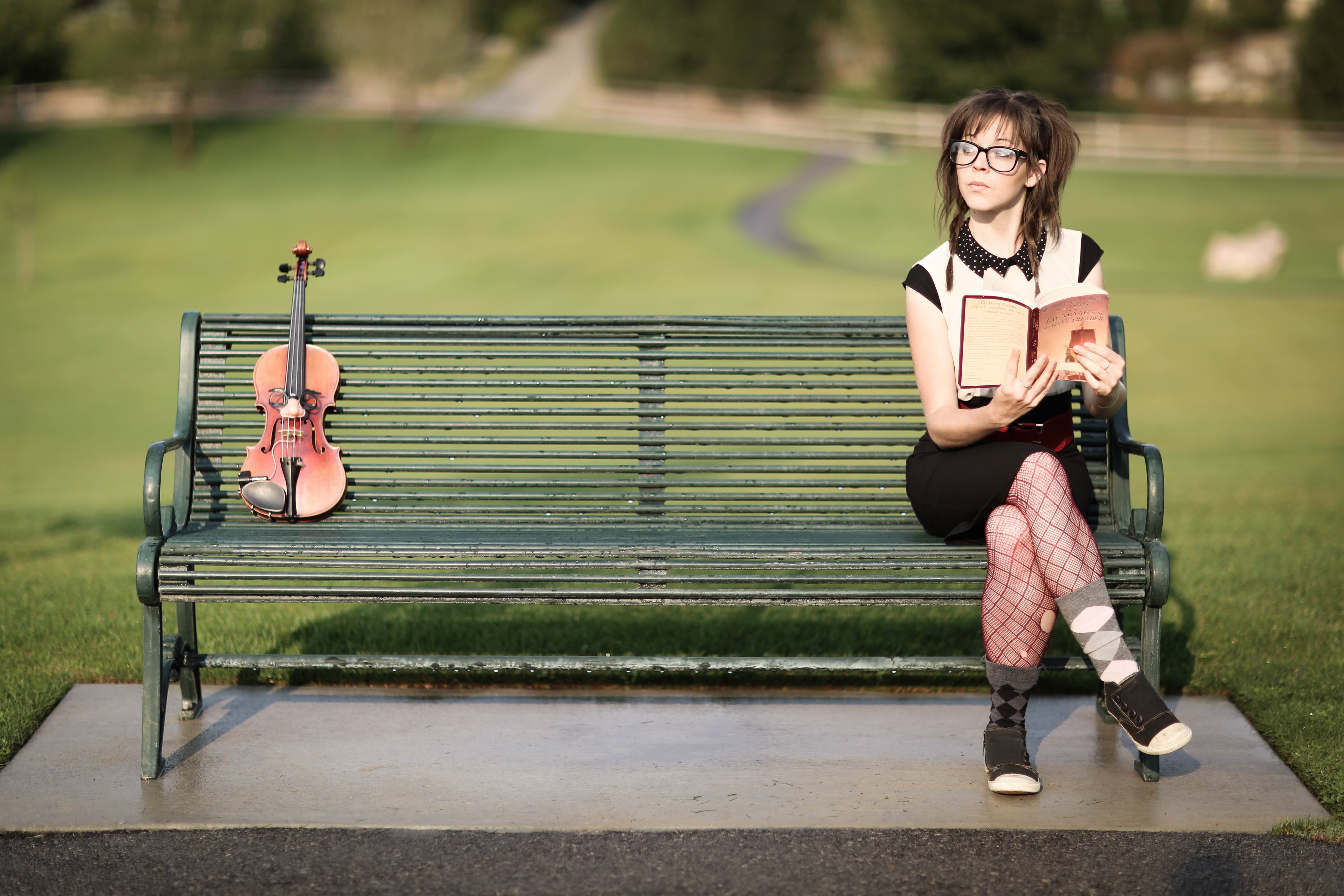lindsey, Stirling, Violin, Violinist, Electronic, Classical, Crossover, Dubstep Wallpaper