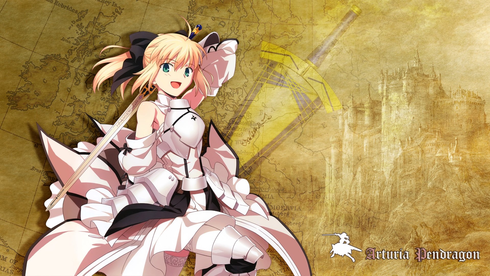 armor, Fate, Stay, Night, Saber, Saber, Lily, Sword, Weapon Wallpaper