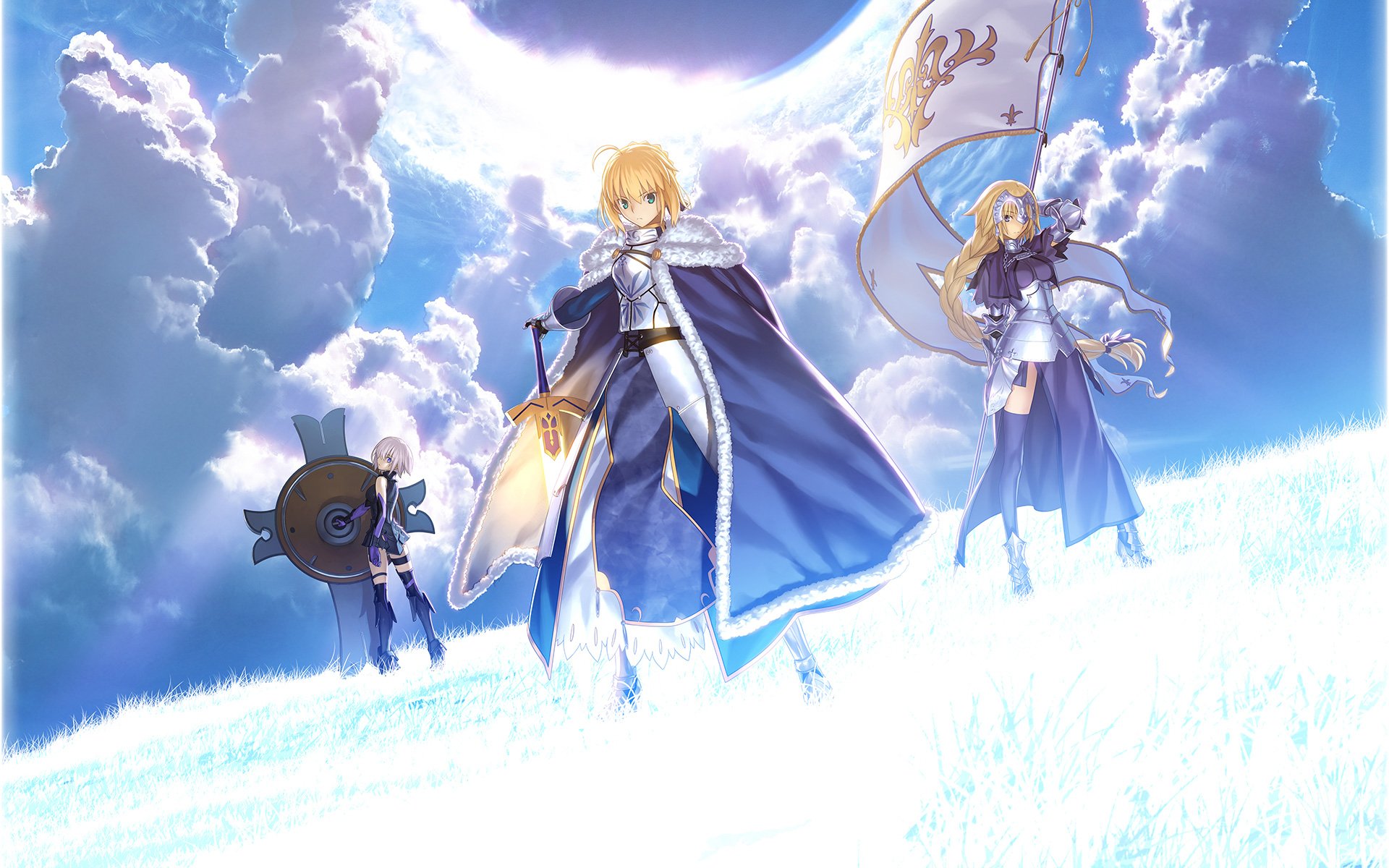 fate, Apocrypha, Fate, Stay, Night, Jeanne, Dand039arc, Jeanne, Dand039arc,  fate, Apocrypha , Saber, Takeuchi, Takashi Wallpaper