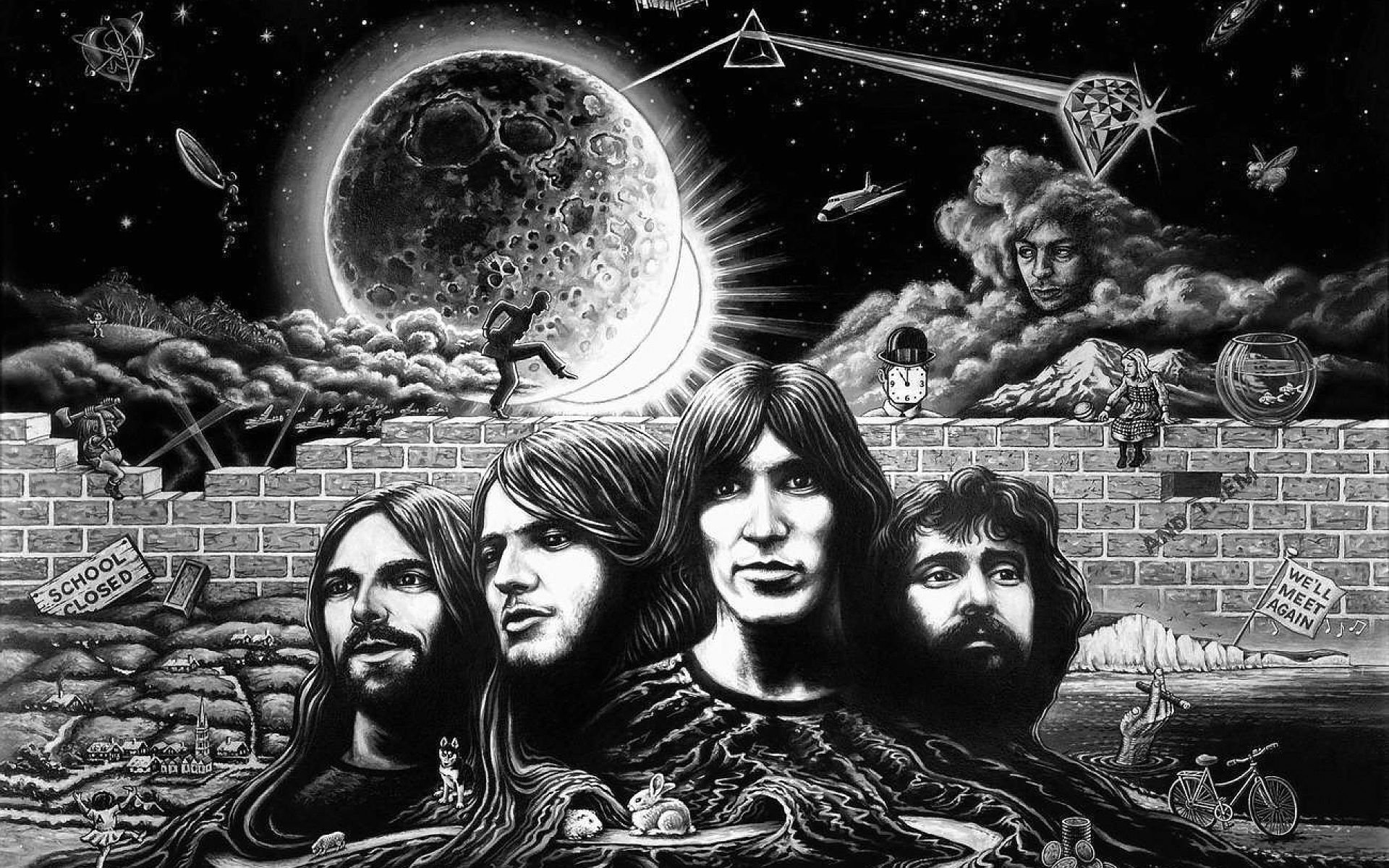 pink, Floyd, Progressive, Rock, Psychedelic, Classic, Hard Wallpaper