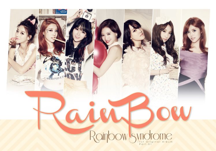 rainbow, Kpop, K pop HD Wallpaper Desktop Background