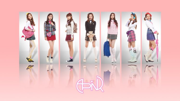 a pink, Dance, Pop, Kpop, K pop, Apink HD Wallpaper Desktop Background