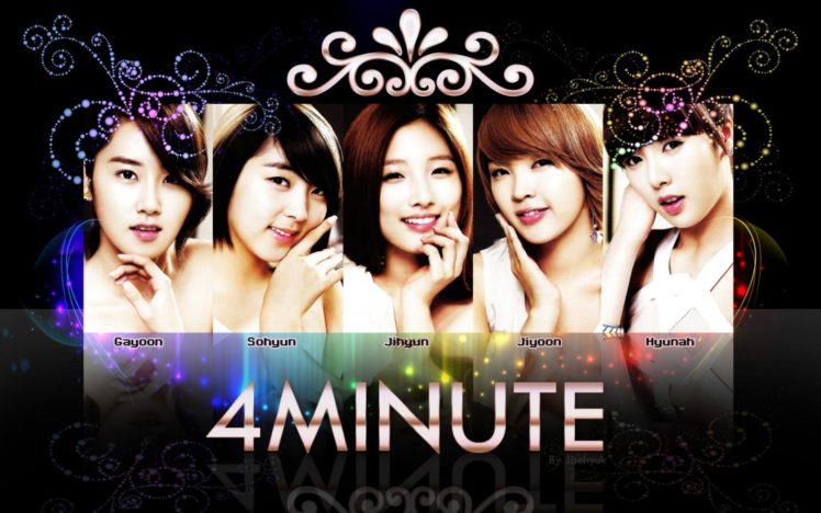 4minute, Pop, Kpop, K pop HD Wallpaper Desktop Background