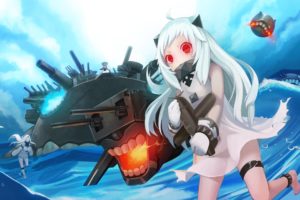 elrowa, Kantai, Collection, Northern, Ocean, Hime, Seaport, Hime, Wo class,  kancolle