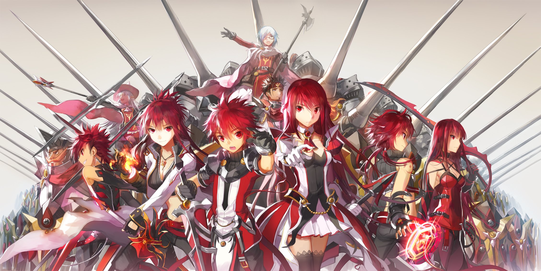 elsword, Infinity, Sword,  elsword , Rune, Slayer,  elsword , Grand, Master,  elesis , Lord, Knight Wallpaper