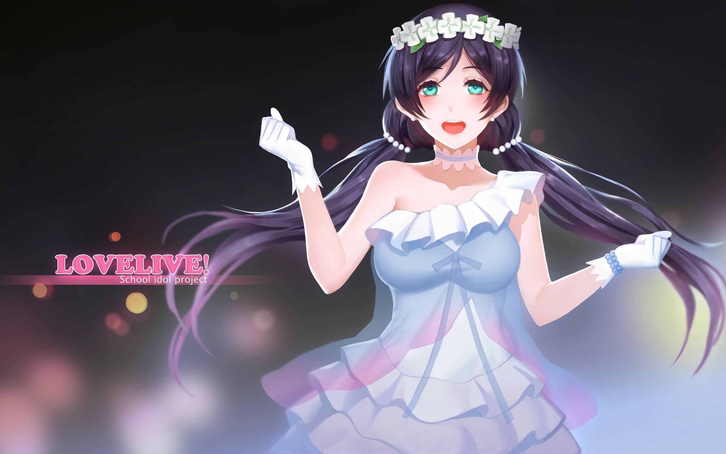 gloves, Love, Live , School, Idol, Project, Toujou, Nozomi, Yykuaixian Wallpaper