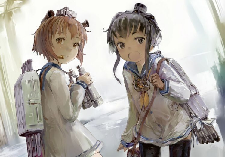 kantai, Collection, Tagme, Tagme,  artist , Tokitsukaze,  kancolle , Yukikaze,  kancolle HD Wallpaper Desktop Background