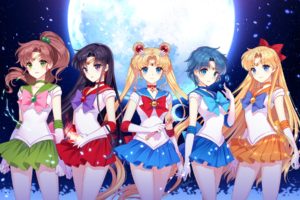 group, Sailor, Moon, Mars, Vena