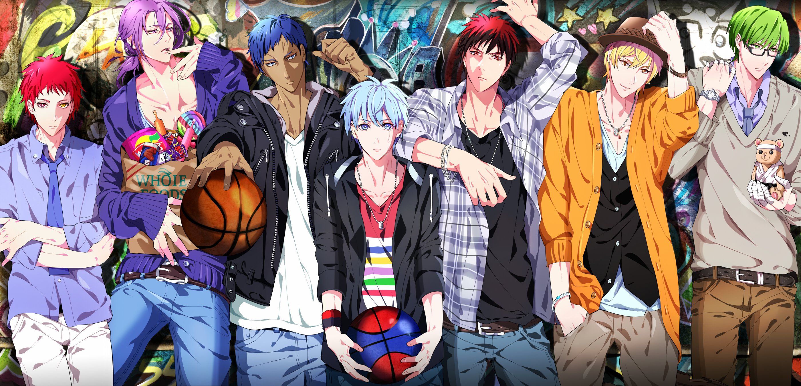 kurokono, Basket, Handsets, Cool, Boys, Anime, Series, Spor Wallpaper