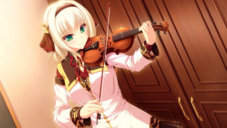 musical, Instrument, Violin, Girl HD Wallpaper Desktop Background