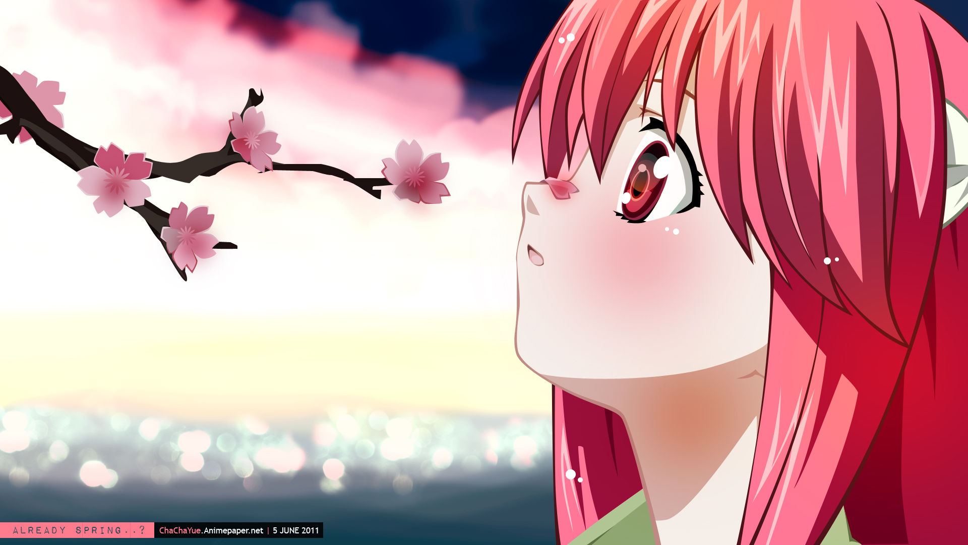 elfen, Lied Wallpaper