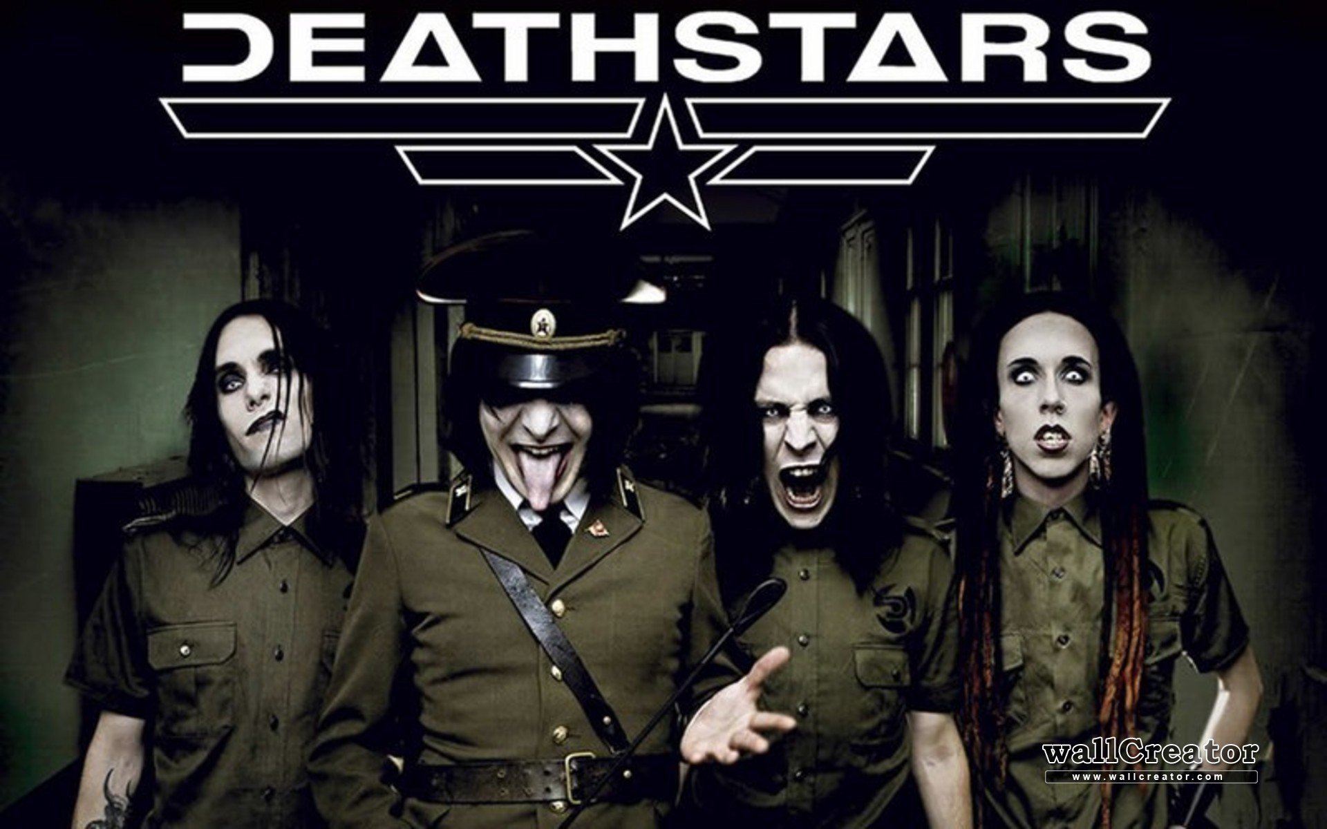 deathstars, Industrial, Metal, Gothic, Heavy Wallpaper