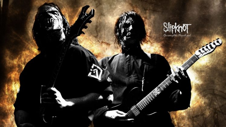 slipknot, Nu metal, Groove, Metal, Heavy, Guitar HD Wallpaper Desktop Background