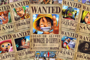 one, Piece, Anime, Wanted