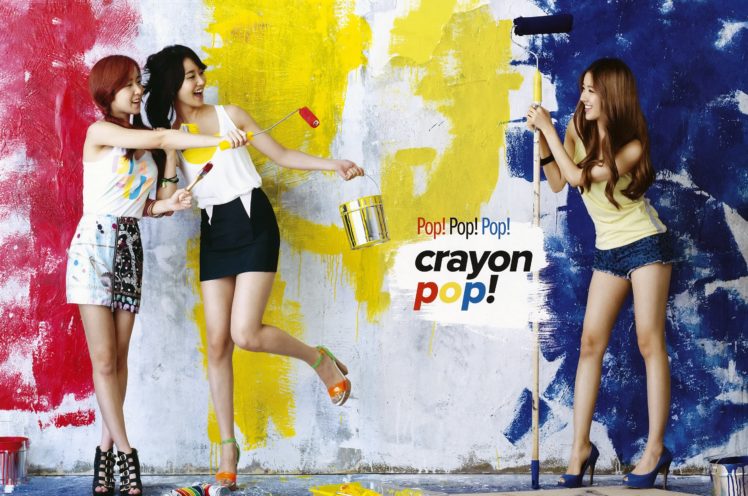 crayon, Pop, Kpop, Dance, Pop HD Wallpaper Desktop Background