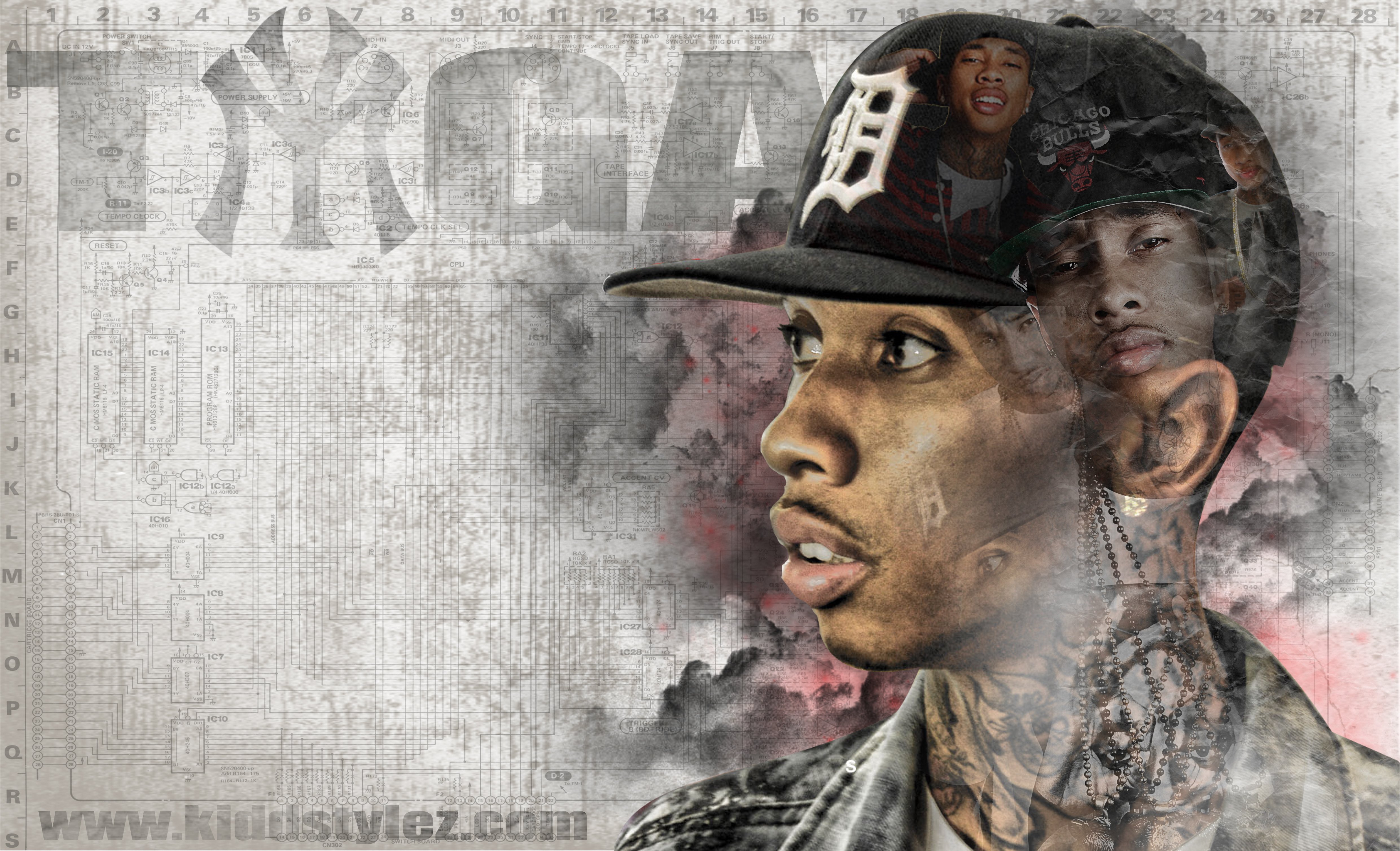 tyga, Gangsta, Rapper, Hip, Hop, Rap Wallpaper