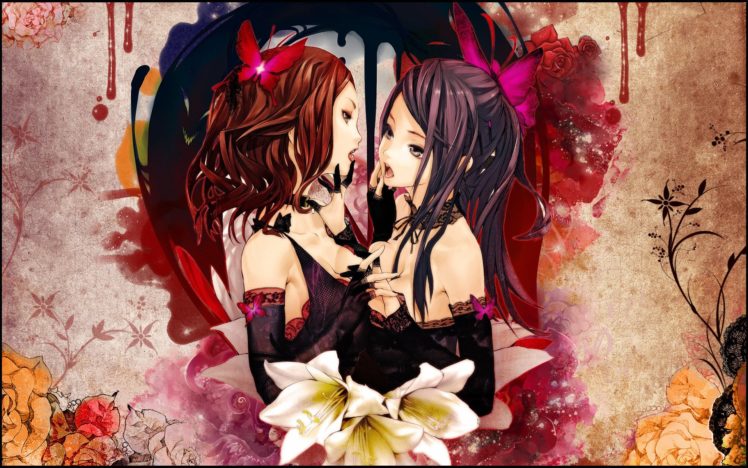 anime, Girl, Cute, Sweet, Girls HD Wallpaper Desktop Background