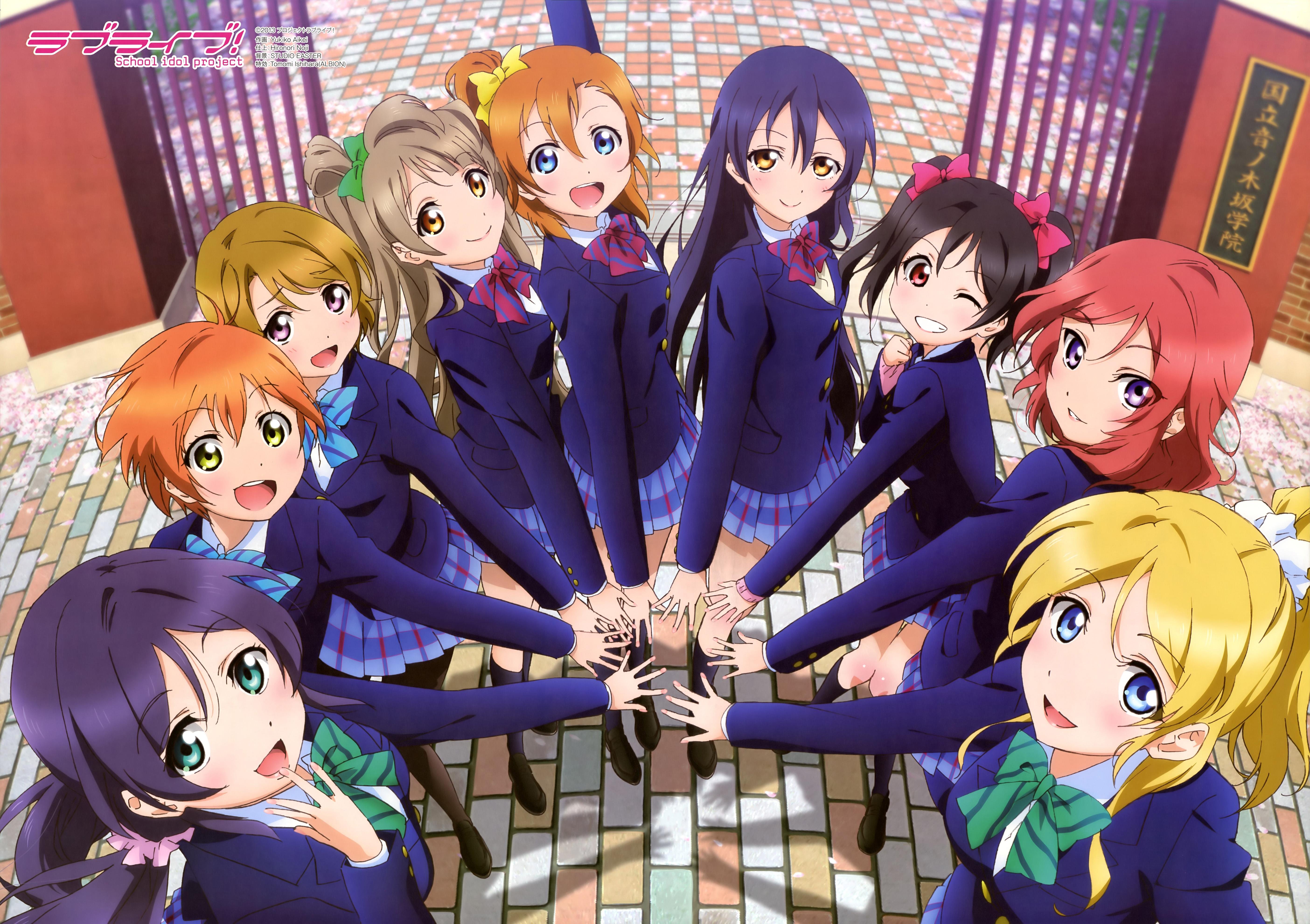 love, Live , School, Idol, Project, Anime, Series, Group, Girls, Friend Wallpaper