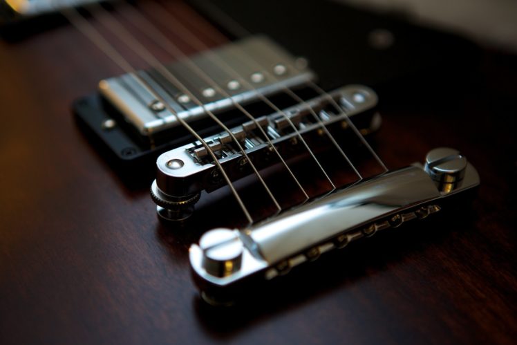 electric, Gibson, Fender, Guitar, Reflection, Strings, Macro, Music, Art HD Wallpaper Desktop Background