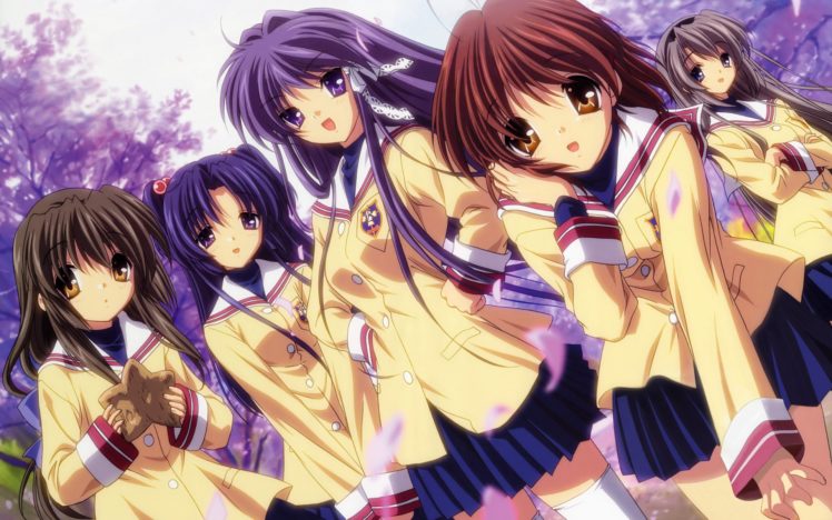 clannad, Anime, Girl, Cute, Beautiful HD Wallpaper Desktop Background