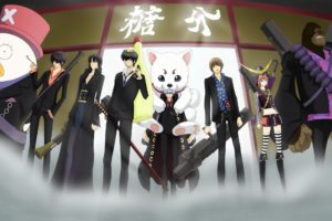 anime, Gintama, One, Piece, Gintoki, Hijikata