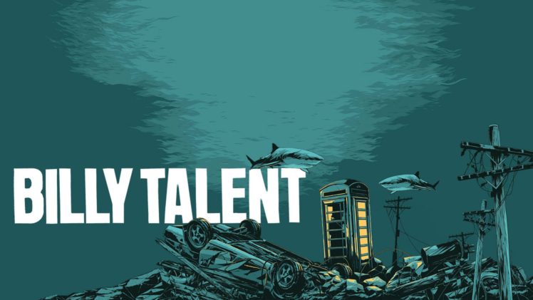 billy, Talent, Punk, Rock, Hardcore, Alternative, 1billytalent, Canadian, Poster, Shark HD Wallpaper Desktop Background