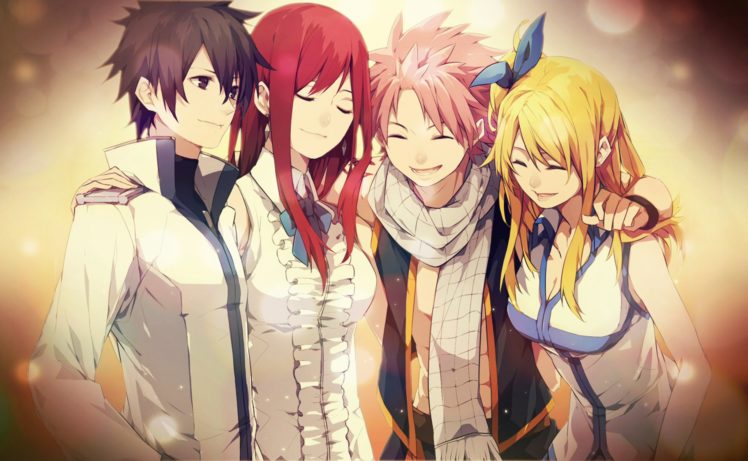 anime, Tale, Of, Fairy, Tail, Group, Girl, Boy, Friend, Series Wallpapers HD  / Desktop and Mobile Backgrounds