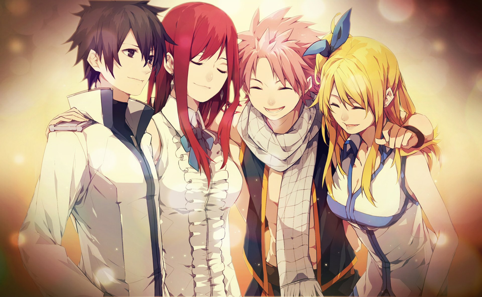 anime Tale Of Fairy Tail Group Girl Boy Friend 