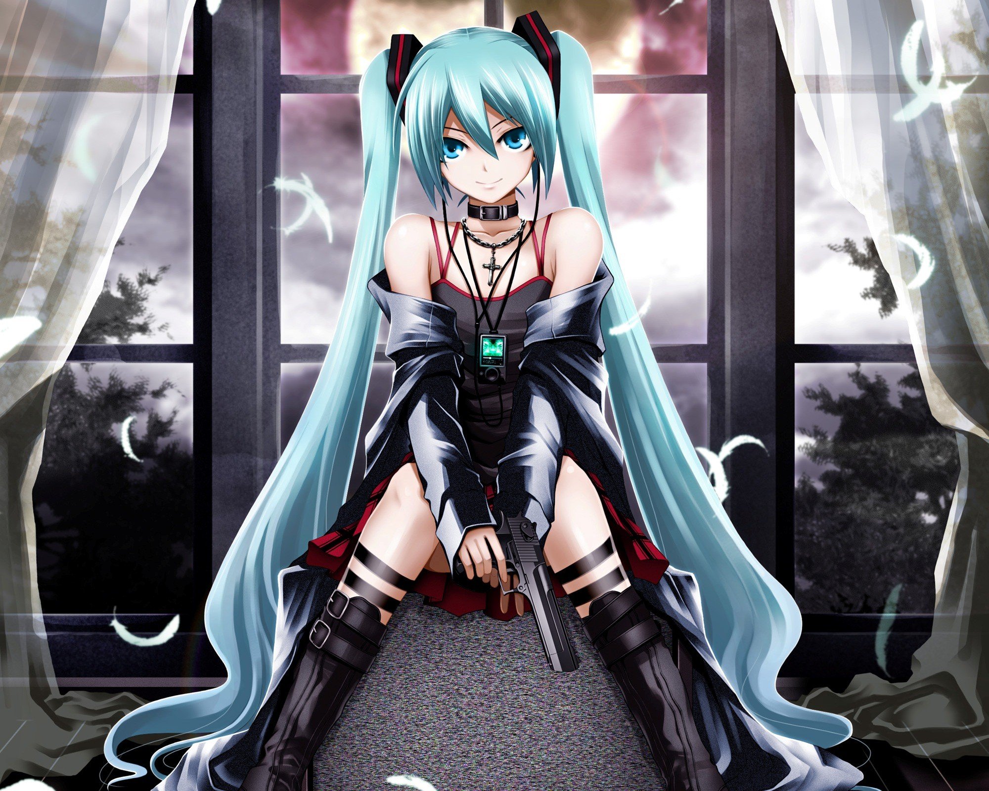 hatsune, Miku, Vocaloid, Anime, Girl, Music, Megurine, Luka, Video