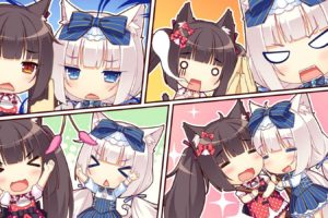 catgirl, Chibi, Chocola,  sayori , Game, Cg, Nekopara, Sayori, Vanilla,  sayori