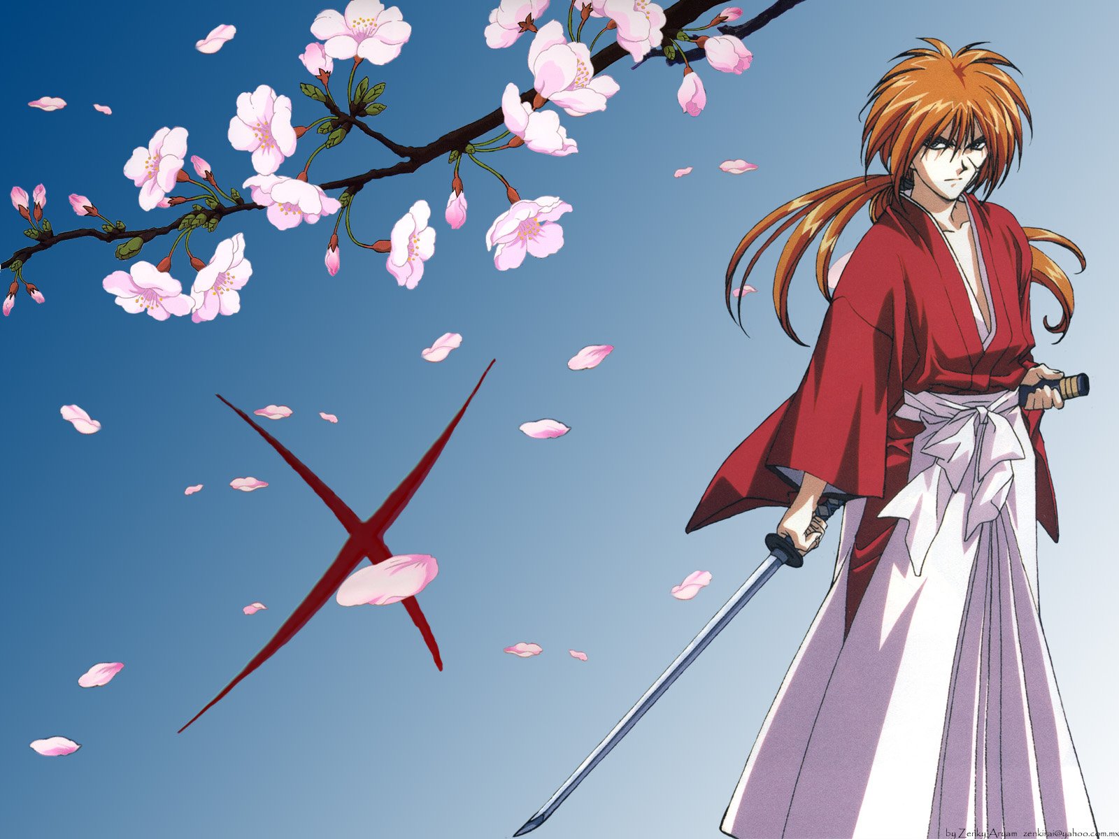 rurouni, Kenshin, Warrior, Fantasy, Anime, Warrior, Japanese, Samurai, Action, Fighting, Martial Wallpaper