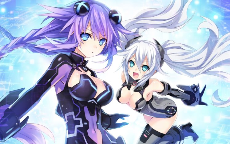 hyperdimension, Neptuna, Anime, Girl HD Wallpaper Desktop Background