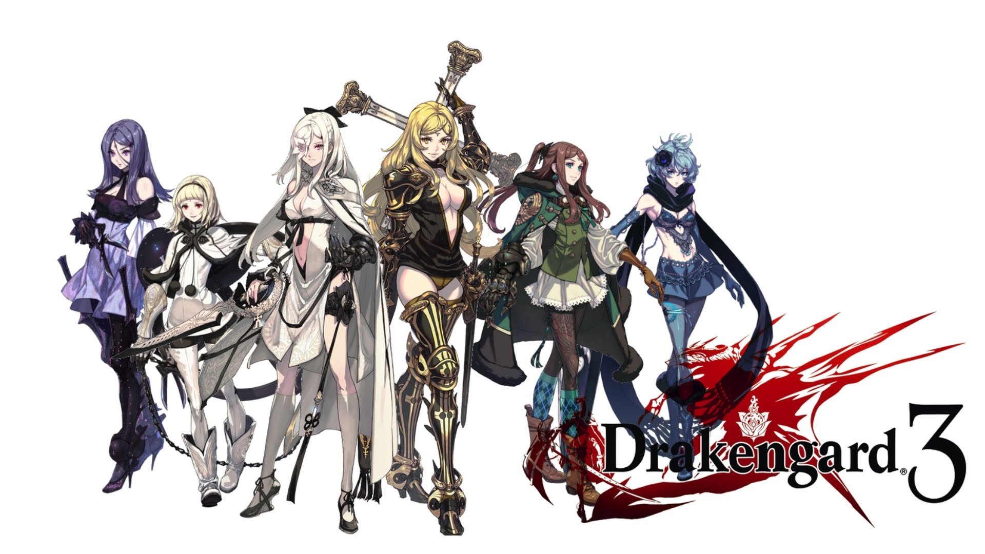 drakengard, Drag on, Dragoon, Action, Rpg, Mmo, Online, Anime, 1draken, Fighting, Fantasy Wallpaper