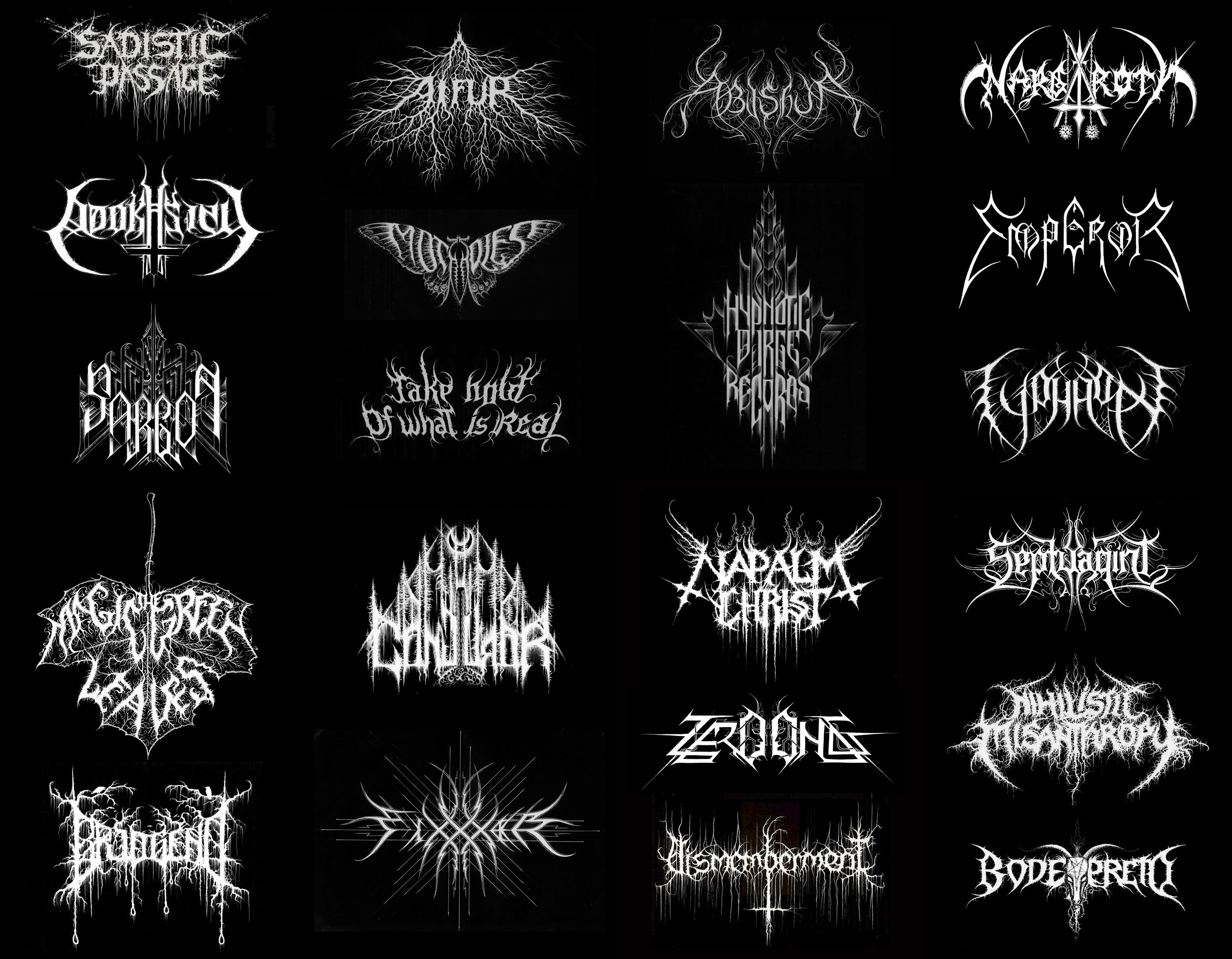 Black Metal Logo Generator подборка фото, скачайте фотографии у нас