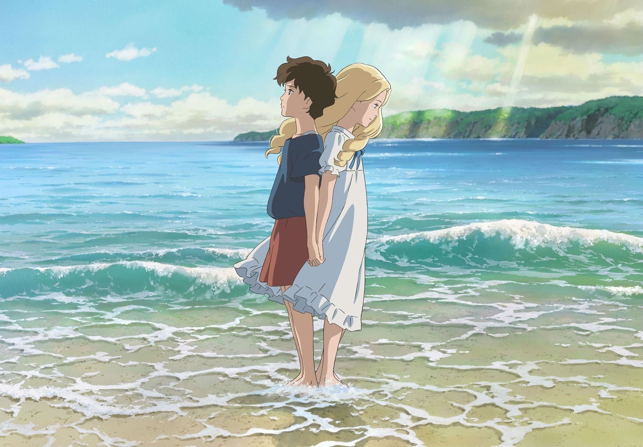 when, Marnie, Was, There, Hepburn, Omoide, No, Marnie, Anime, Memories